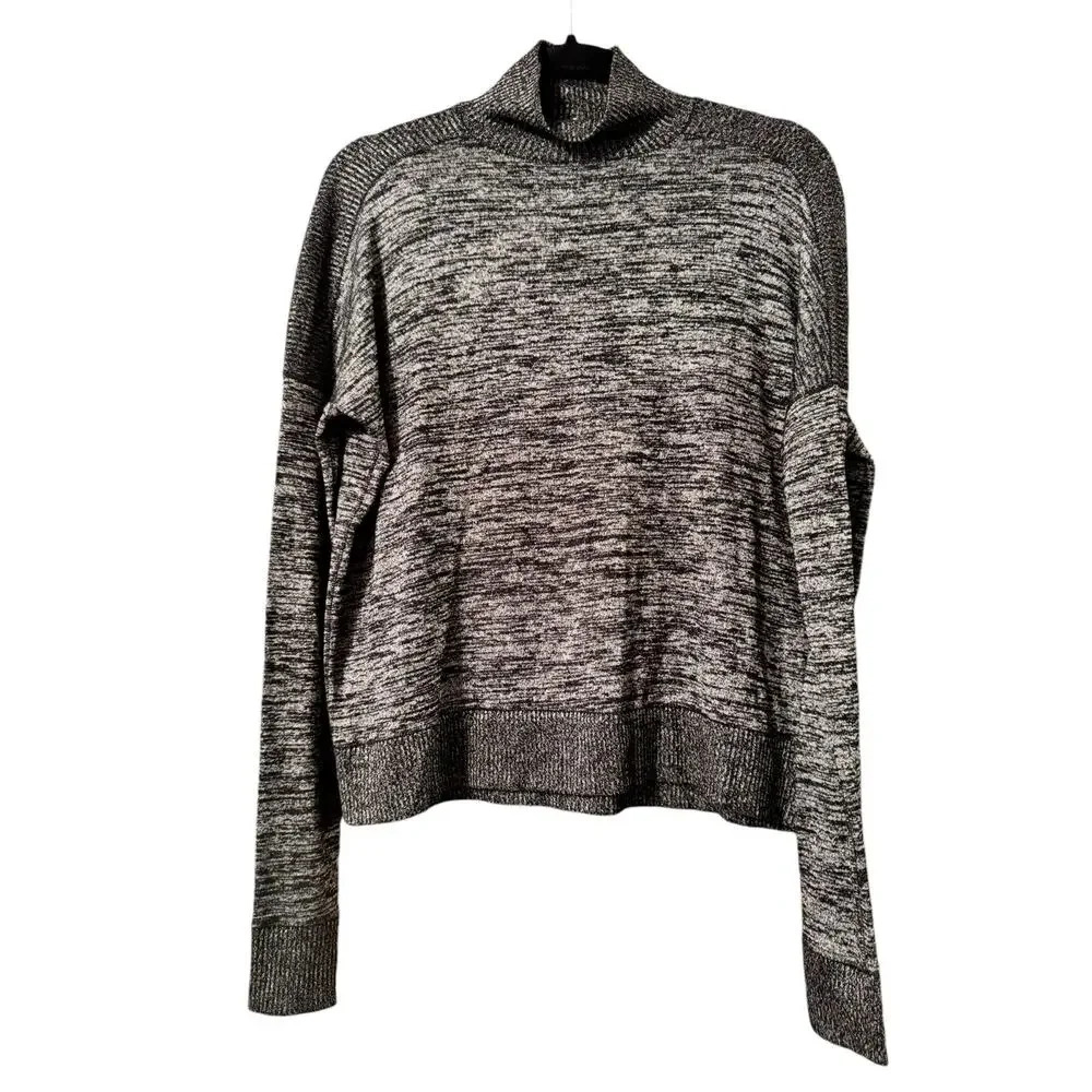 Rag & Bone XXS Funnel neck long sleeve Boxy oversized fine weeve sweater